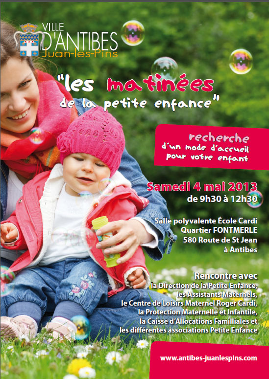 Les matinées de la petite enfance 2013