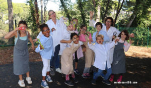 Les sciences occupent une place prépondérante à l'école Montessori d'Antibes